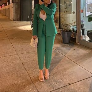 Green Zara set